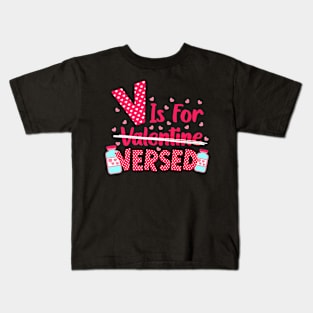 V Is For Versed Funny PACU CRNA Kids T-Shirt